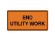 END UTILITY WORK